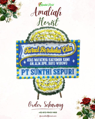 Papan Bunga Duka di Semparuk